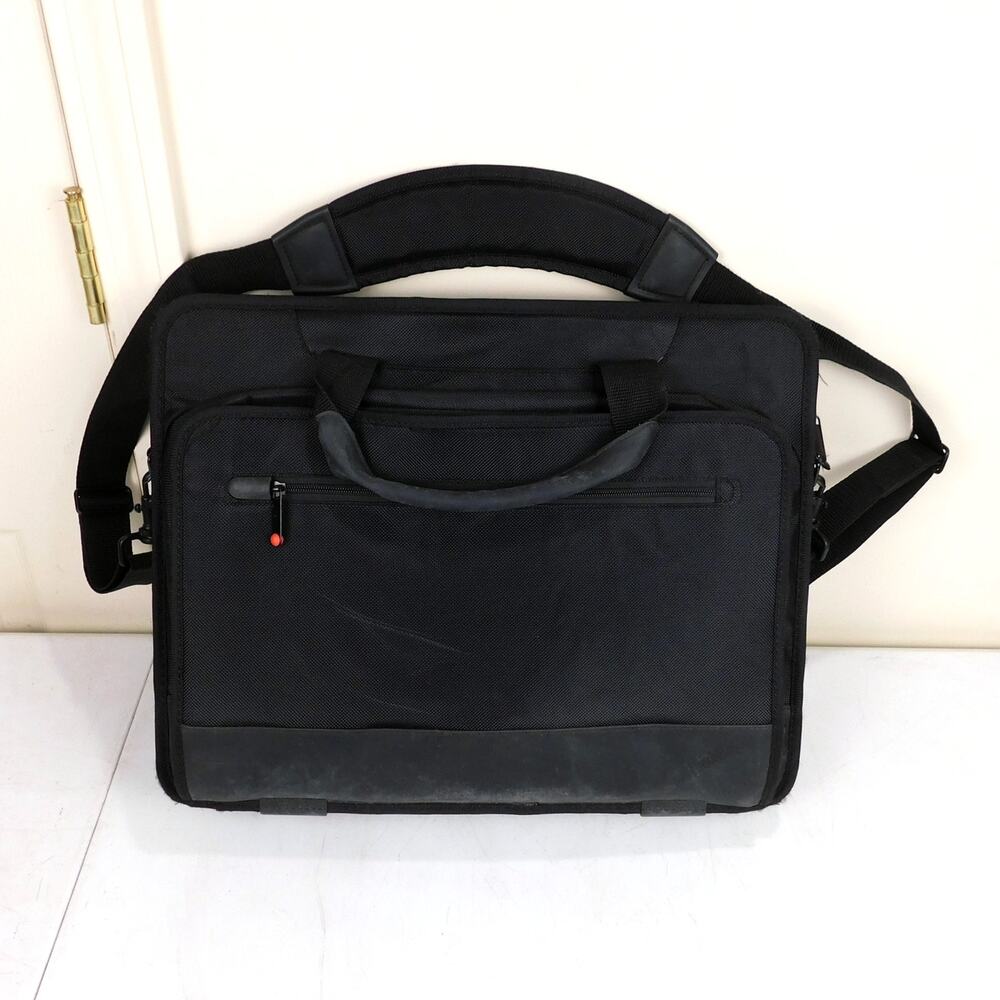 Vintage IBM ThinkPad Laptop Case Messenger Bag Nylon Strap 17"